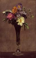 Fantin-Latour, Henri - Daisies and Dahlias